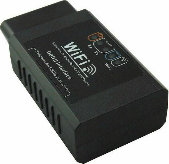 Диагностичен инструмент за автомобили ELM 327 OBD 2 с WiFi Съвместим с Android