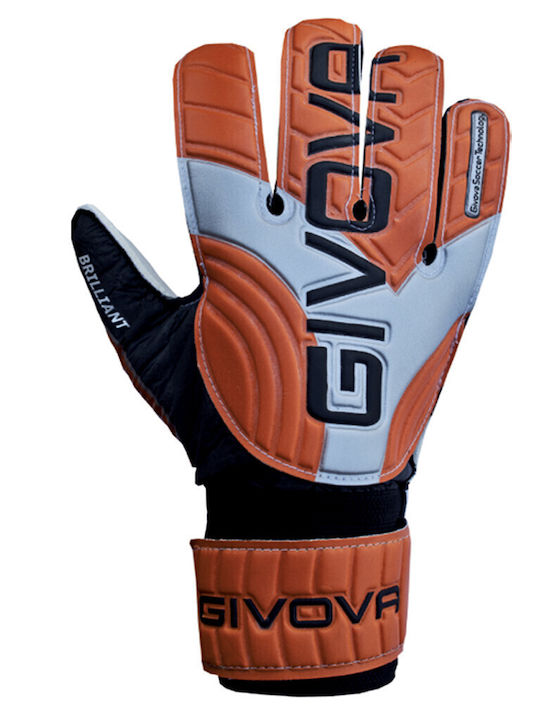 Givova Guanto Brilliant Adults Goalkeeper Gloves Orange