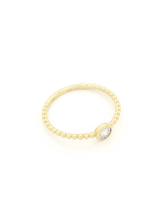 Metrongold Women's Gold Ring 14K