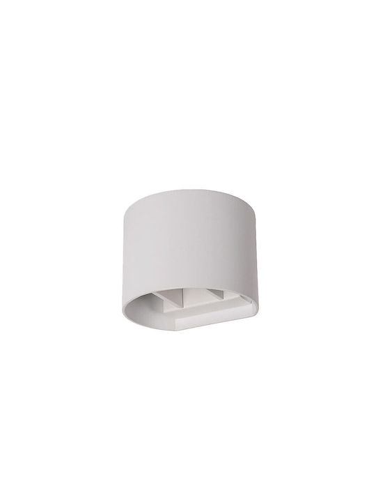 Orno Iluminat Exterior Montat Pe Perete Spot Led Ip65 Cu Lumină Albă Reglabilă