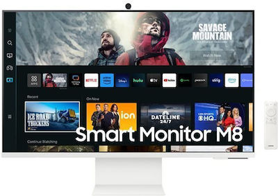 Samsung M80C VA HDR Smart Monitor 32" 4K 3840x2160 με Χρόνο Απόκρισης 4ms GTG