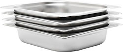 vidaXL Stainless Steel Gastronorm GN1/2 H65mm vidaXL Stainless Steel Gastronorm GN1/2 H65mm