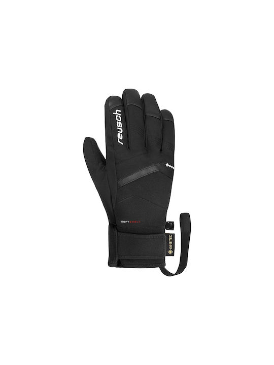 Reusch Men's Ski & Snowboard Gloves with Gore-Tex Black