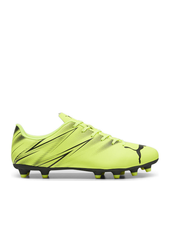 PUMA Attacanto Football Shoes with Cleats Yellow