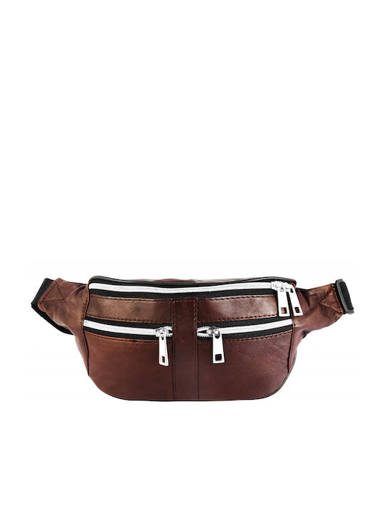 Steinmeister Leather Waist Bag Brown