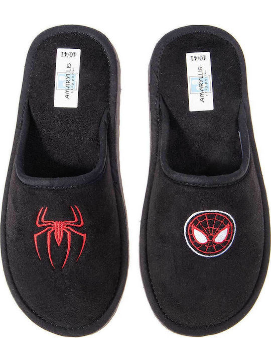 Amaryllis Slippers Papuci bărbați iarna Negri