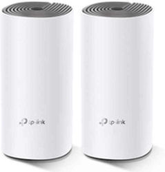 TP-LINK Deco E4 v4 Mesh Wi‑Fi Doppelter Bausatz TP-LINK Deco E4 v4 Mesh Wi‑Fi Doppelter Bausatz