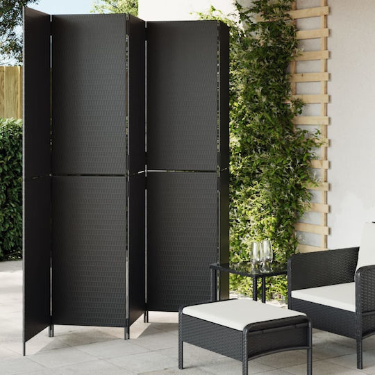 vidaXL Dekorativer Raumteiler aus Leinwand 245x200cm