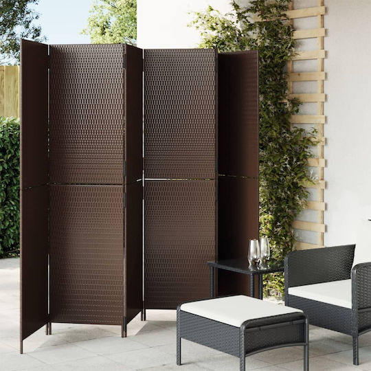 vidaXL Decorative Room Divider made of Canvas 294x180cm