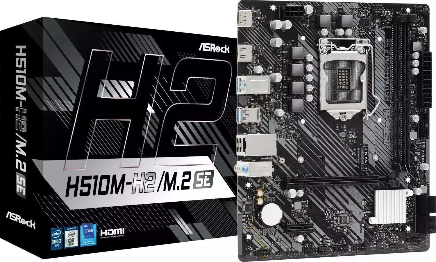 ASRock H510M-H2/M.2 SE Motherboard Micro ATX με Intel 1200 Socket