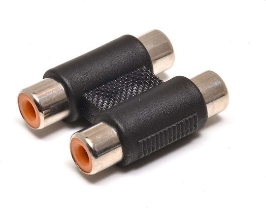 Onsei Convertor RCA 2x Femelă în RCA 2x Femelă Auriu 1 Bucată ONA-2121