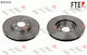 FTE Brake Discs Front 4pcs for Opel Astra