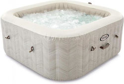 Intex Chevron Deluxe Square Inflatable with Hydromassage Intex Chevron Deluxe Square Inflatable with Hydromassage