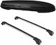 Turtle Turtle Air1 GB Active with HAKR Magic Line 350 (with Roof Rack Legs) Silver