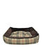Woof Woof Poof Dog Bed Gold 53x46cm