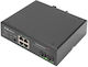 Digitus Unmanaged L2 PoE+ Switch with 4 Ethernet Ports