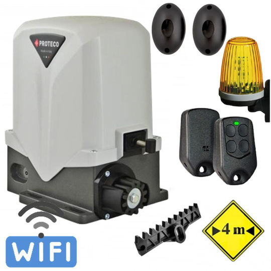 Proteco Mover 800 Set Motor Pentru Ușă De Garaj Glisantă Până La 800kg Cu Wi-Fi