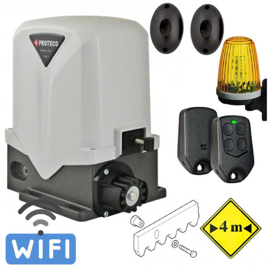 Proteco Proteco Garagentorantrieb Set Für Schieben Garage Tür Bis 500kg Mit WLAN