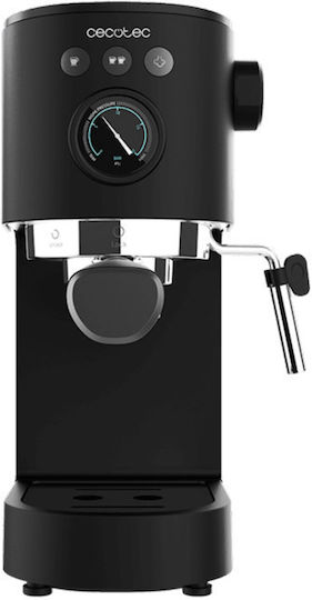 Cecotec Cafelizzia Fast Pro Μηχανή Espresso 1350W Πίεσης 20bar Μαύρη