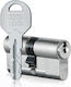 EVVA Cilindru de Încuietoare De Securitate Ics 90mm (40-50) Argintiu