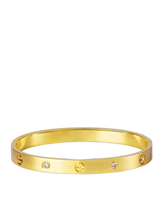 Theodora's Jewellery Steel Handcuff Bracelet