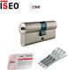 ISEO Κύλινδρος Κλειδαριάς Ασφαλείας CSR R90 60mm (30-30) Ασημί