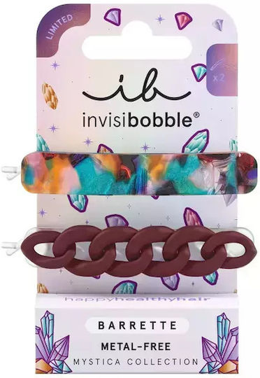 Invisibobble Set Barete de Păr Barrette Multicolor 3buc