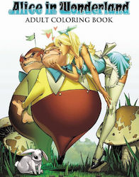 Βιβλίo Ζωγραφικής Anti-Stress Alice In Wonderland Adult Coloring Book Ralph Tedesco