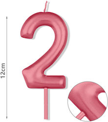 Geburtstagskerze Nummer "2"