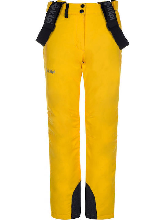 Kilpi Elare-jg LJ0007KI Παιδικό Παντελόνι Σκι & Snowboard Κίτρινο