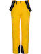 Kilpi Elare-jg LJ0007KI Kids Dungarees for Ski & Snowboard Yellow