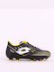 Lotto Παιδικά Ποδοσφαιρικά Παπούτσια Solista 700 Vii Fg με Τάπες Μαύρα