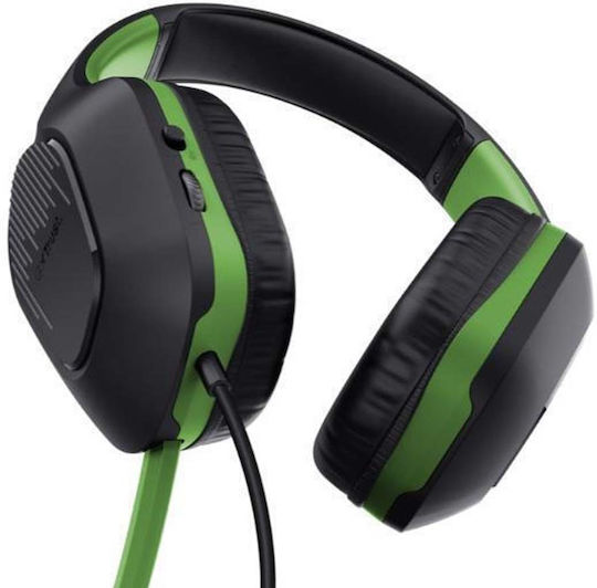 Trust GXT 415X ZIROX Over Ear Gaming Headset with 3.5 mm Connectivity Green for Nintendo Switch / PC / PS4 / PS5 / XBOX