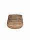 Iliadis Decorative Basket Wicker with Handles Beige 40x40x36cm