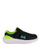 Surge 4 Kids Sports Shoes Running with Hoop & Loop Closure Black