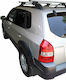 Nordrive 120cm. for Cars with Factory Bars (with Roof Rack Legs and Lock) Silver