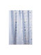 Borea Shower Curtain Fabric 240x180cm White-Seal