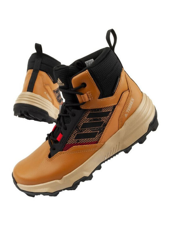 adidas Terrex Men's Hiking Shoes Waterproof Brown