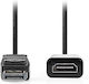Nedis Converter DisplayPort male to HDMI female 1pcs CCGB37150BK02