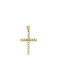 Dimiourgiko Vildiridis Damen Gold Kreuz 18K