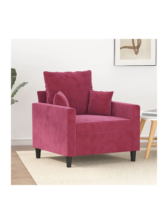 Catifelat Burgundia 78x77x80cm