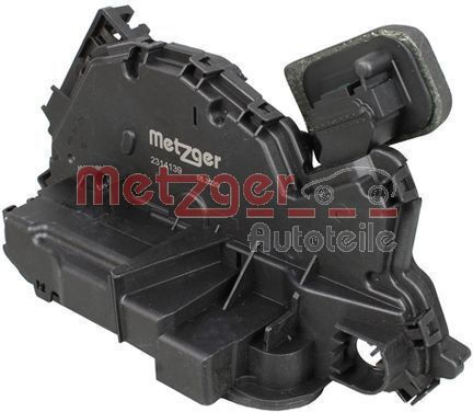 Metzger Door lock with installation Front Skoda Superb 2314139