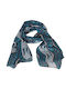 Gk.fashion Women's Silk Scarf Multicolour