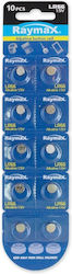 Raymax Alkalische Uhrenbatterien LR66 1.5V 10Stück