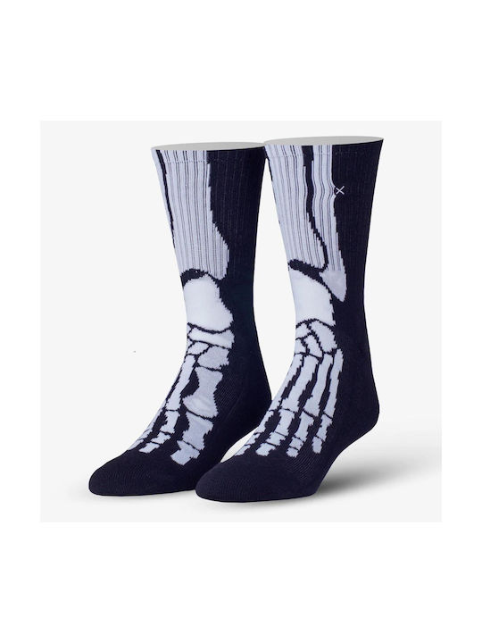 Odd Sox Skeleton Herren Socken Black/White 1Pack