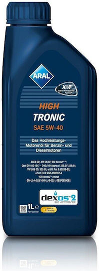 Aral Hightronic Синтетичен Масло за Автомобили 5W-40 1лт