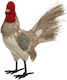Inart Easter Cock Wicker 25x25x11cm