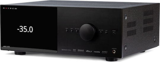 Anthem MRX 540 8K Heimkino-Radioverstärker 4K/8K 7.2 Kanäle 100W/8Ω 130W/6Ω mit HDR und Dolby Atmos Schwarz