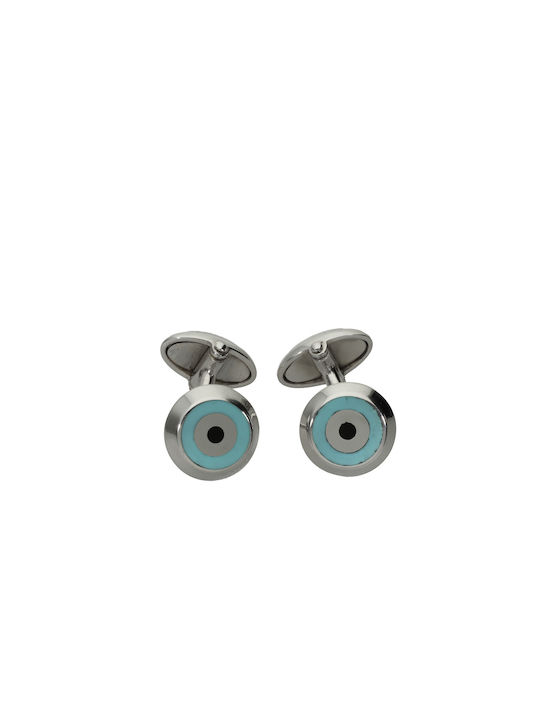 Δημιουργικό Βιλδιρίδης Cufflinks of Silver White