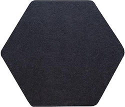 Audiodesigner Ecoplan Hexagon (4Stück) in Schwarz Farbe